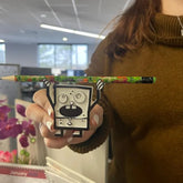 2307BA 3D printed pencil holder DoodleBob Pencil holder Office Desk Pen Holder Office Desk Organizer Office Decor pen Rack